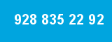 928 835 22 92 928 835 22 92